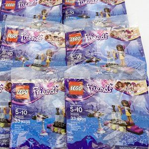 NEW Bundle 7 LEGO Friends 30205 Pop Star Red Carpet Polybag Party Favors